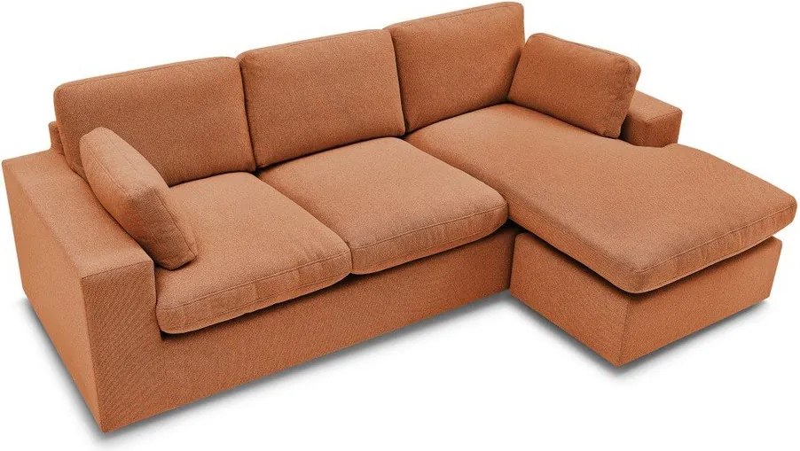 Oranžová rohová pohovka Belair – Bobochic Paris