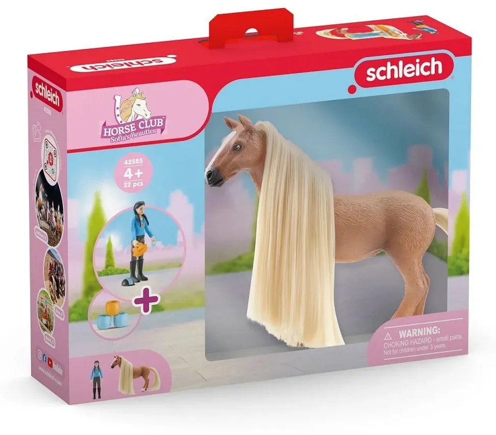 Schleich 42585 Štartovacia sada Kim a Caramelo, 18,7 x 24,5 x 6 cm