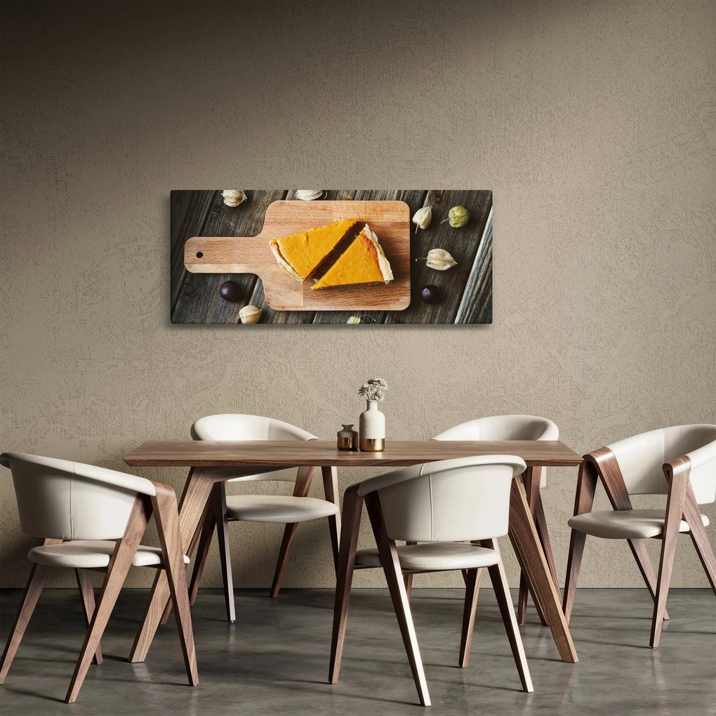 Obraz - Tekvicový koláč (120x50 cm)