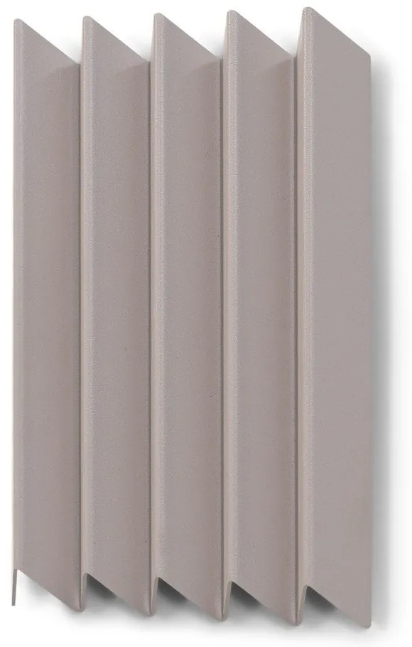 Taupe kovový nástenný vešiak 21 cm Sensu – Spinder Design