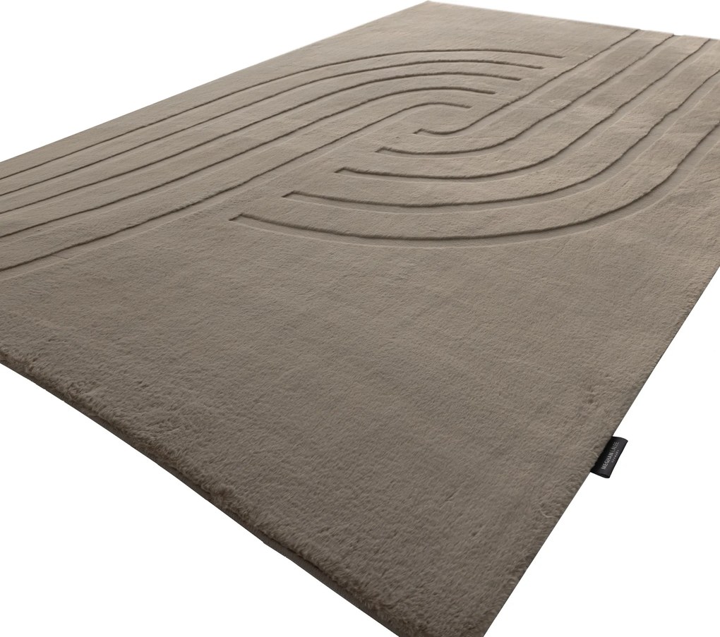 Obsession, Kusový koberec Zen Deluxe 700 Taupe, 80x150, hnedá, obývacia izba