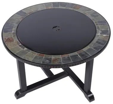 Ohnisko Strend Pro Grill, kovové, 4 stoličky, 105x75 cm