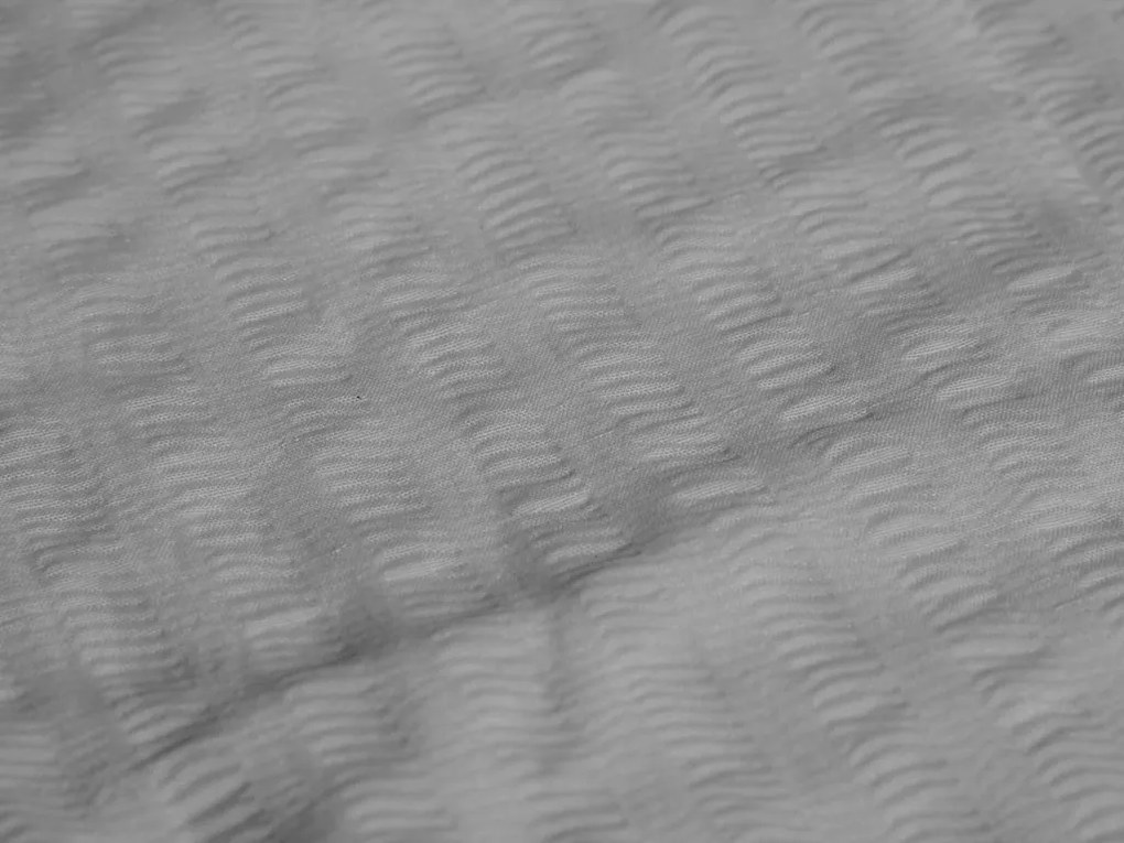 Bavlnené obliečky s krepovou úpravou LUXERA svetlo sivé hotelová kapsa II. akosť Rozmer obliečky: 70 x 90 cm | 140 x 200 cm