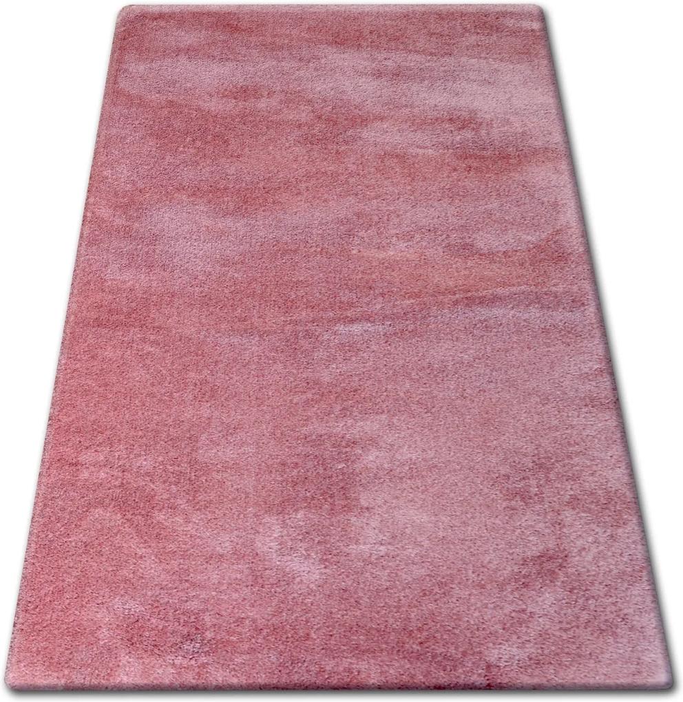 3kraft Kusový koberec SHAGGY MICRO ružový