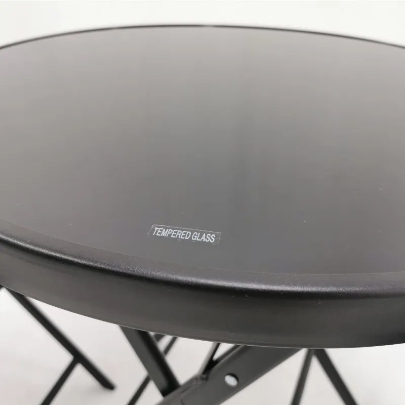 Dekorstudio Záhradný skladací stolík TASOS okrúhly - 60 cm