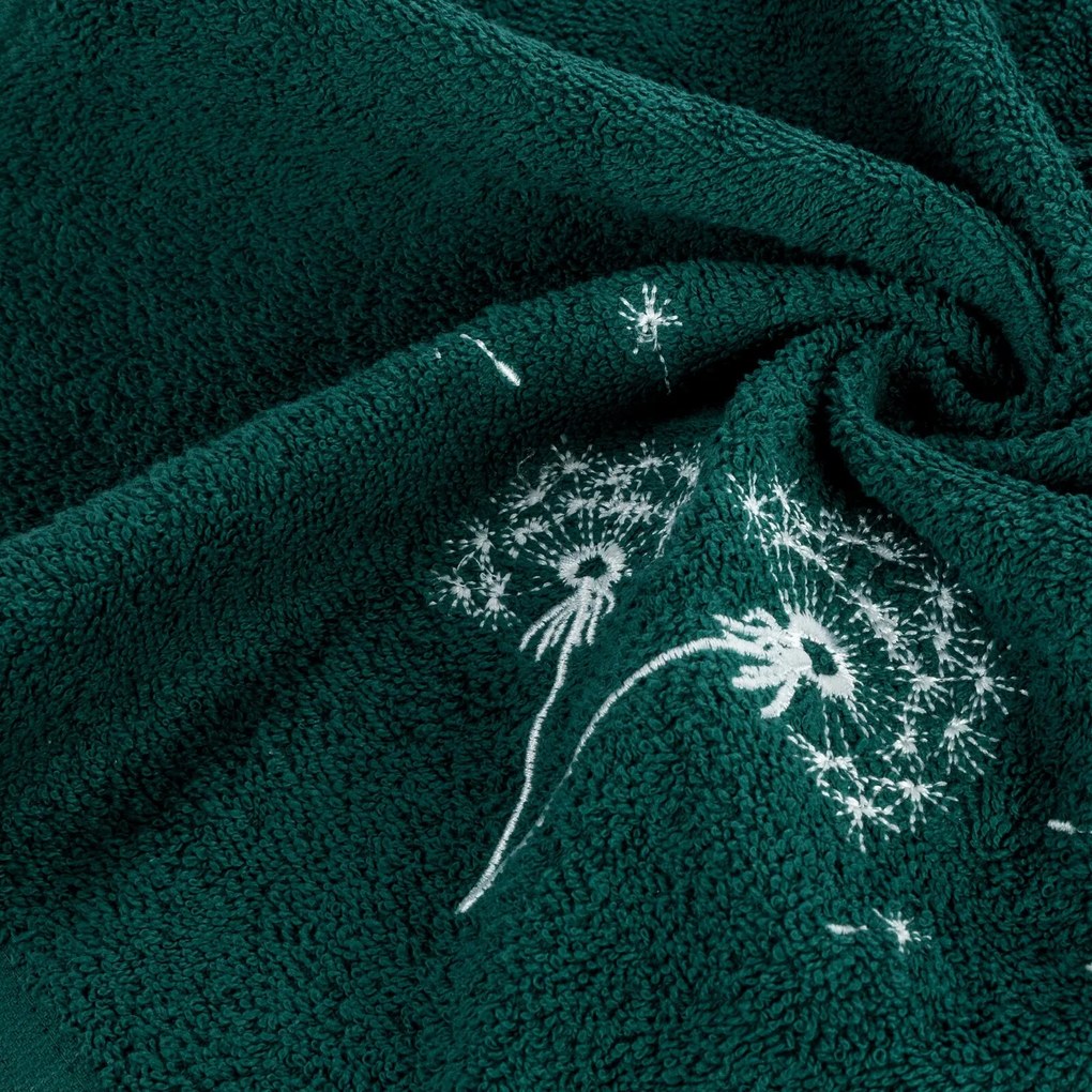 FROTÉ UTERÁK MOLI3 SADA 1KS 30X50 CM, 1KS 50X90 CM, 1KS 70X140 CM TMAVOZELENÁ