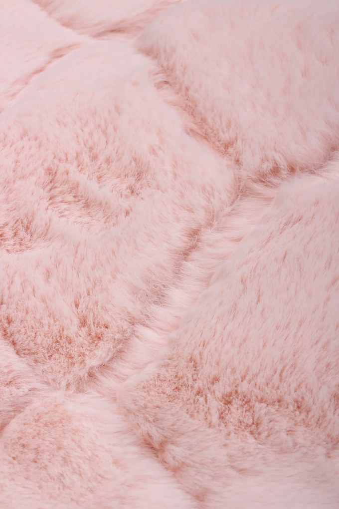 Koberec Rabbit 3D 04 BABY PINK rozmery koberec: 60x100 cm
