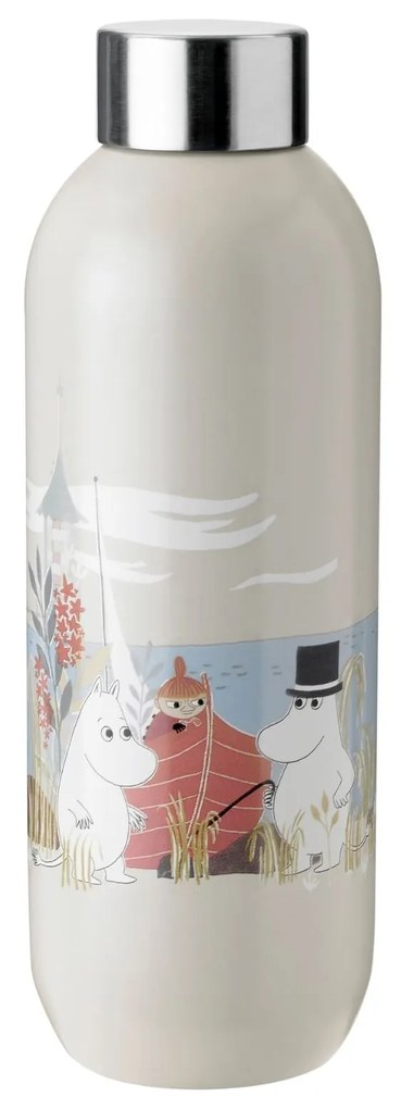 Stelton Nerezová fľaša Keep Cool Sand Moomin 750 ml