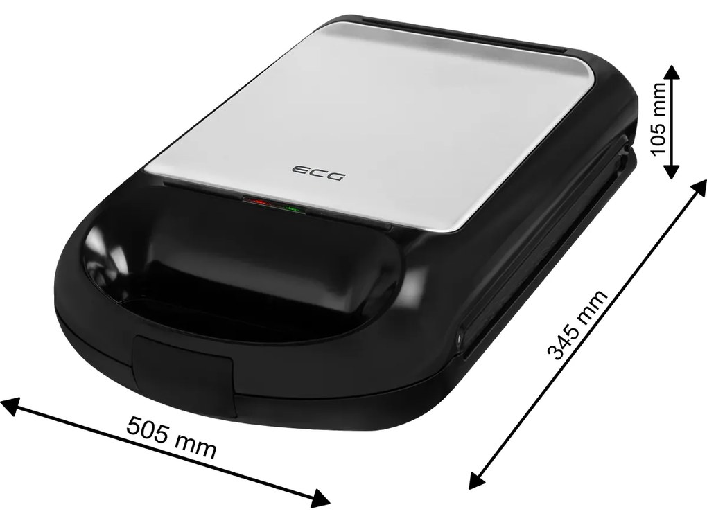 ECG S 4310 QUATTRE sendvičovač