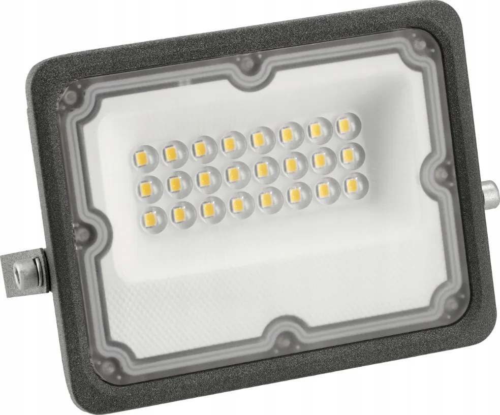 SADA HALOGENOVÝ LED ROZSVETL 20W VODONEPROPUSTNÝ VONKAJŠÍ IP65 + STOJÁT