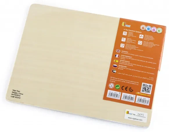 Puzzle skladačka na podložke Viga 58543 abeceda