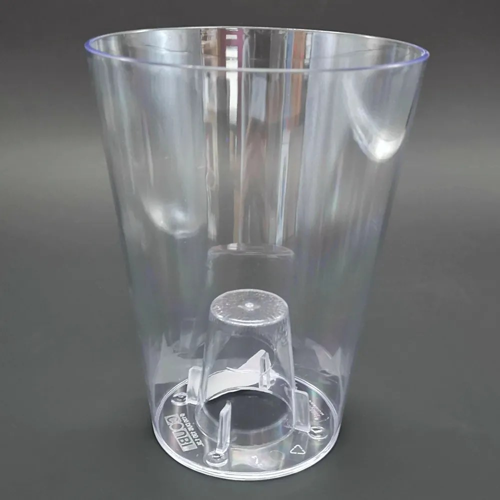 AMADEA Kvetináč plastový - doplnok k dreveným kvetináčom, priemer 13 cm, výška 17 cm