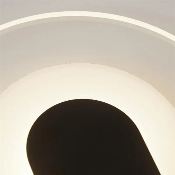 Searchlight 95410BK - LED Nástenné svietidlo TARGET LED/7W/230V čierne