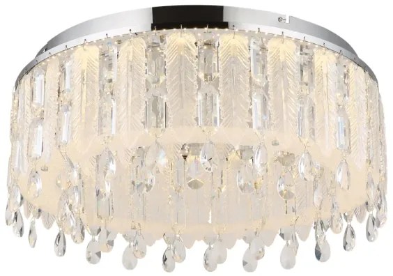 Globo 67176-58D - LED stropné svietidlo KLUNKA 58W/230V 2700–6000K, priemer 58,5 cm, s diaľkovým ovládaním