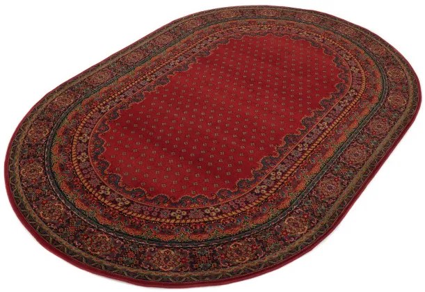 Koberec Dywilan Polonia Baron burgundský 2 ovál