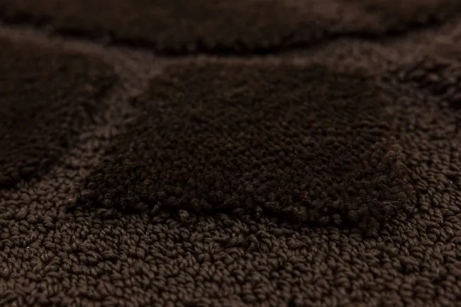Kúpeľňový koberček Ocean Wenge kruh