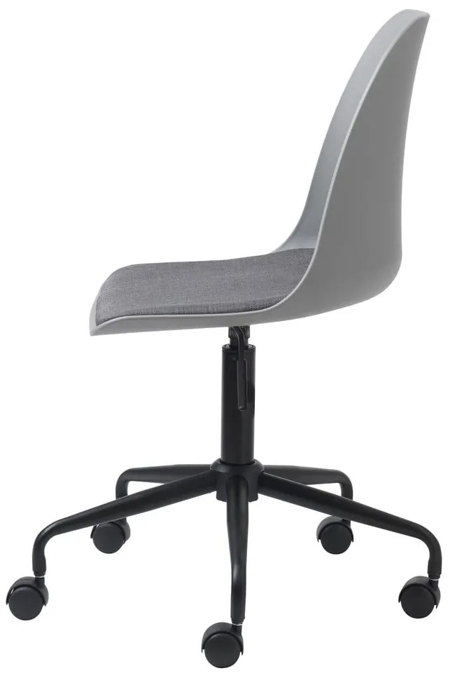 Sivá kancelárska stolička Unique Furniture