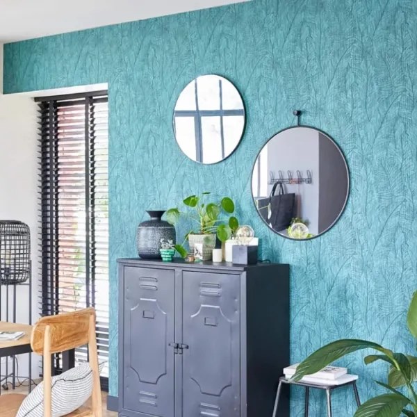 Nástenné zrkadlo pr. 50 cm