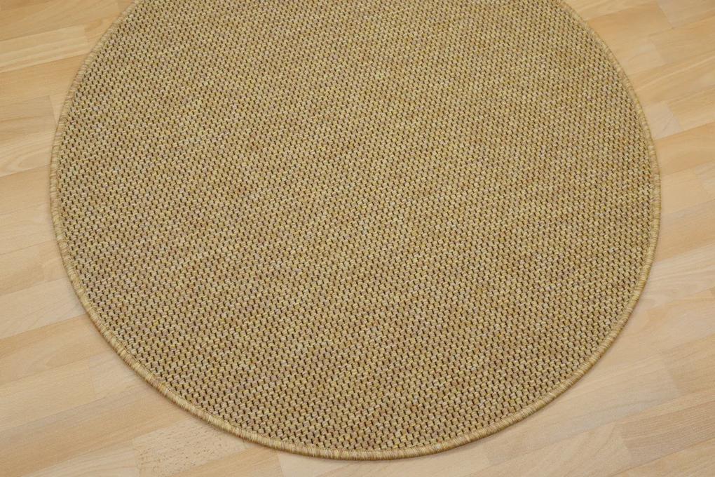 Vopi koberce Kusový koberec Nature terra kruh - 120x120 (priemer) kruh cm