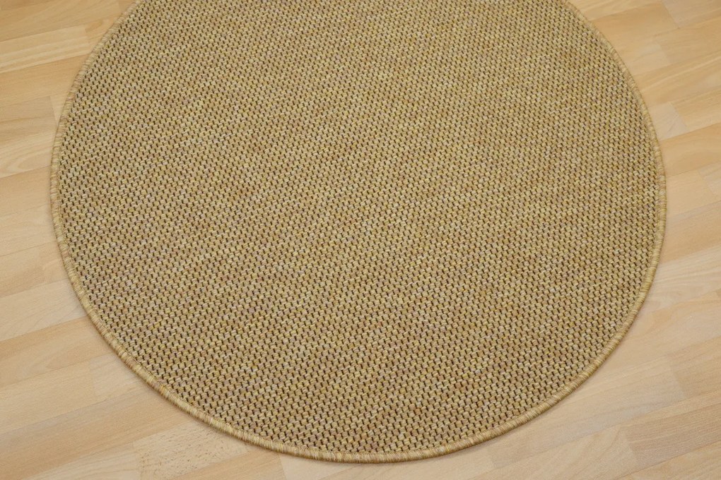 Vopi koberce Kusový koberec Nature terra kruh - 160x160 (priemer) kruh cm