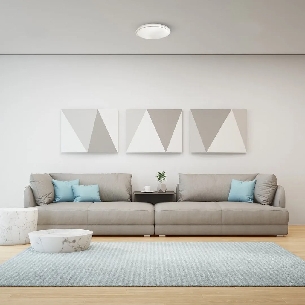 Stropné LED svietidlo Pepe, 1x LED 19w, 4000k, w