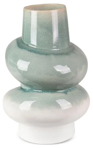 Váza LIANA 06 krémová / mätová