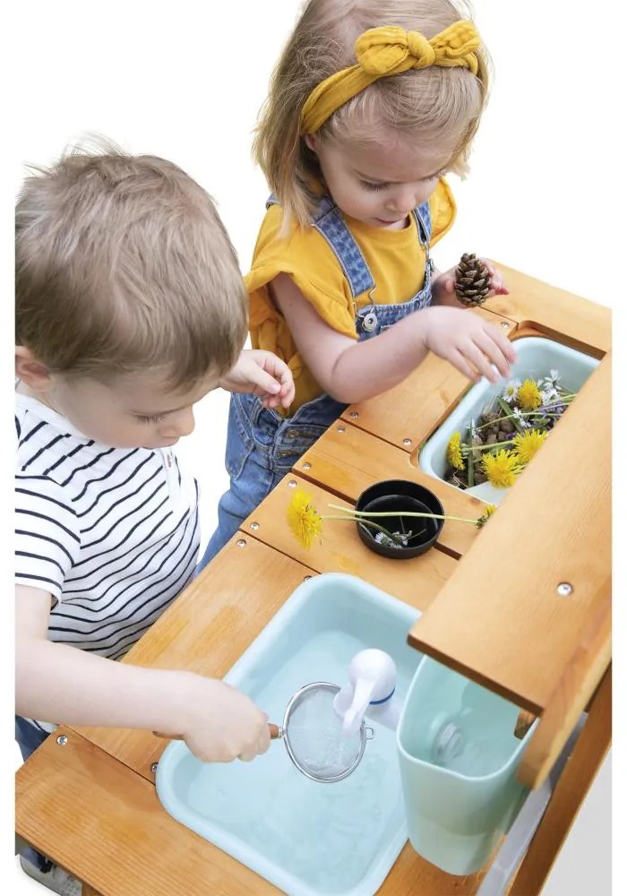 Vonkajšia detská drevená kuchynka - Muddy Lab