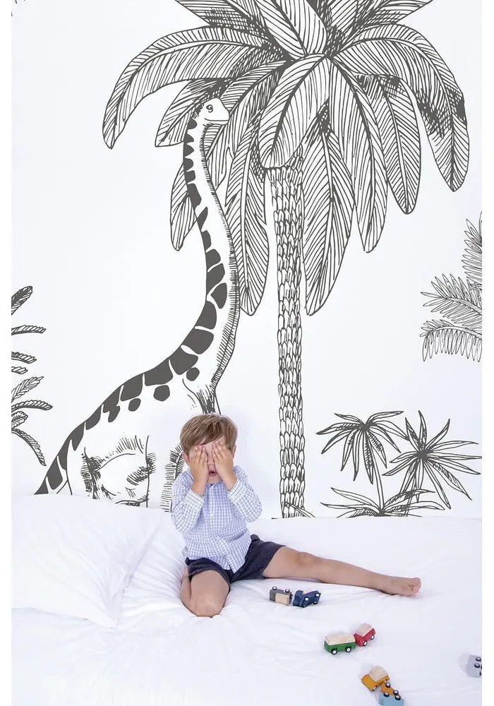 Detská tapeta 400 cm x 248 cm Jurassic Period – Lilipinso