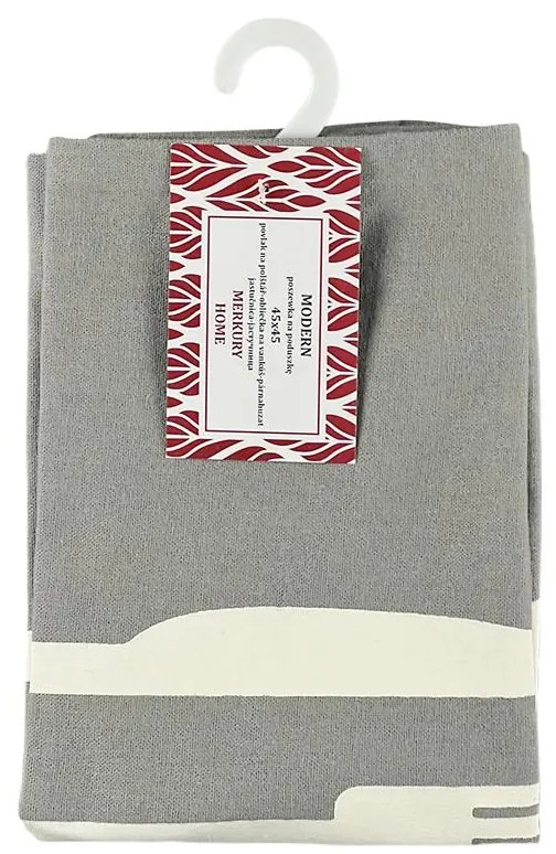 Obliečka na vankúš MODERN šedá 30x50