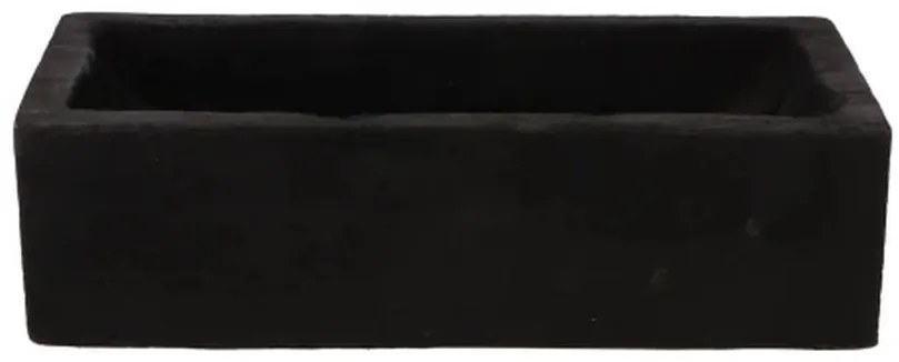 Drevená prírodná retro debnička Brick old - 32*15*9 cm