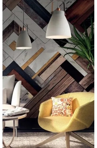 Redo 01-1275 - Luster na lanku ARNE 1xE27/42W/230V šedá