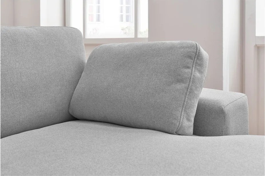 Svetlosivá rohová pohovka Belair – Bobochic Paris