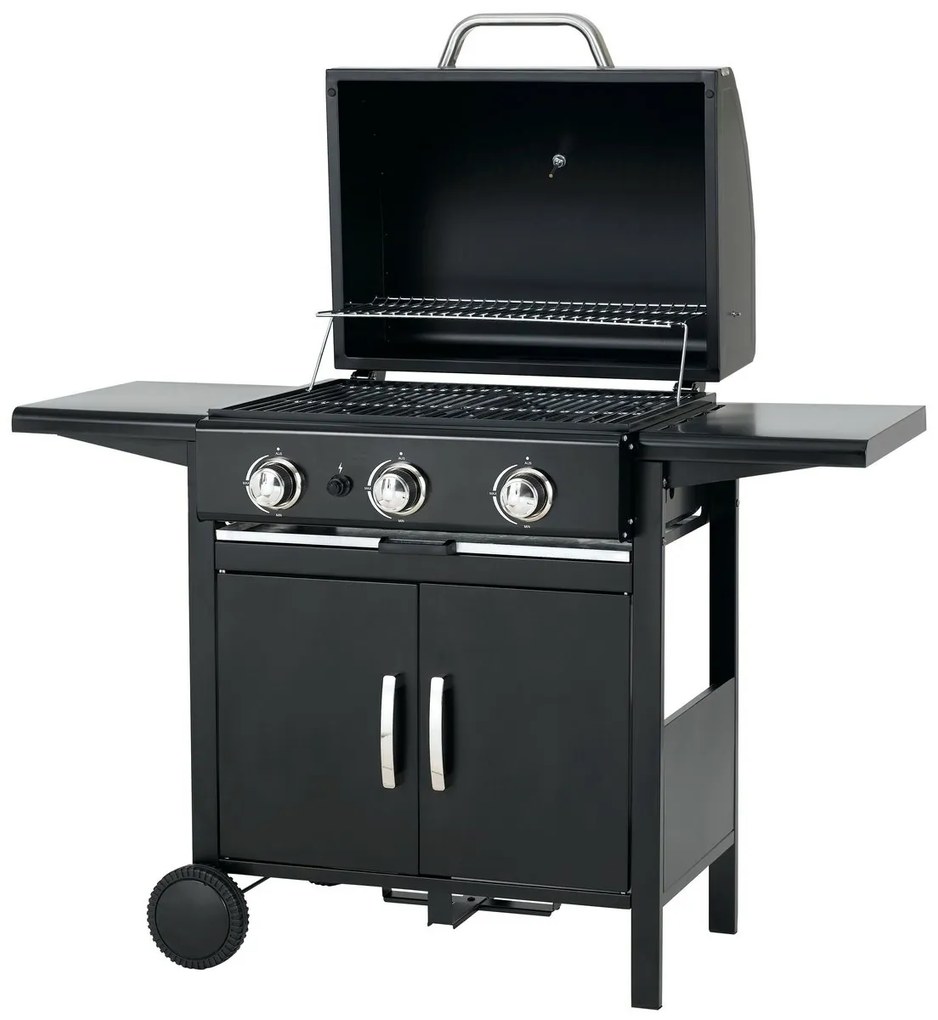 Tepro 3152 Plynový gril Mayfield 3, 3 horáky, 127 x 58 x 103 cm