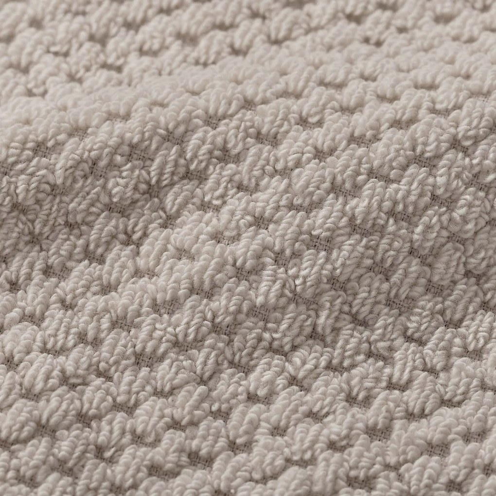 Goldea bavlnený froté uterák / osuška micro pure - sivohnedý 30 x 50 cm