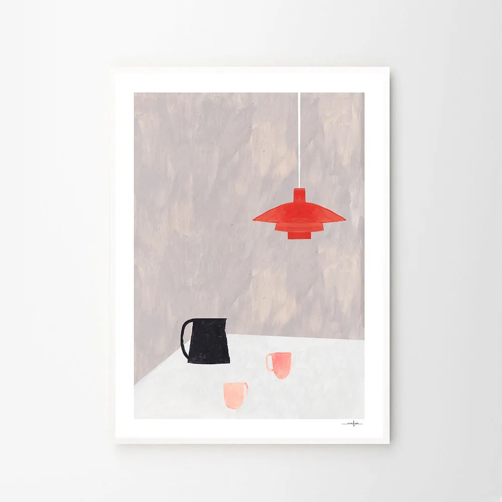 Moikka Plagát Orange Pendant by Ana Frois 50x70 cm