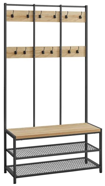 Vešiakový stojan s botníkom HSR086B11