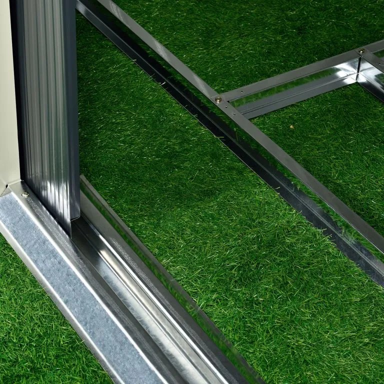 Záhradný domček na náradie, 267 x 181 cm, tmavozelený