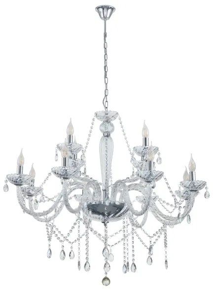 Eglo 39102 - Luster BASILANO 1 12xE14/40W/230V