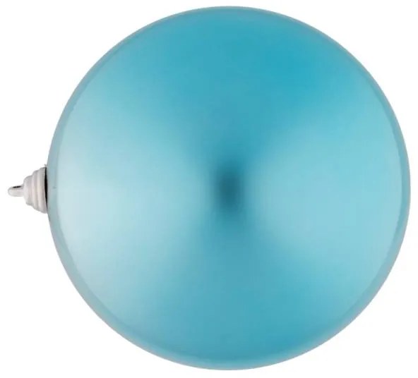 DECOLED Plastová guľa, 30 cm, tyrkysová, lesklá