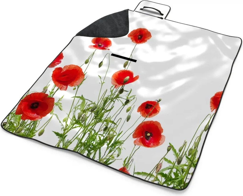 Sablio Plážová deka Vlčí mak: 200x140 cm