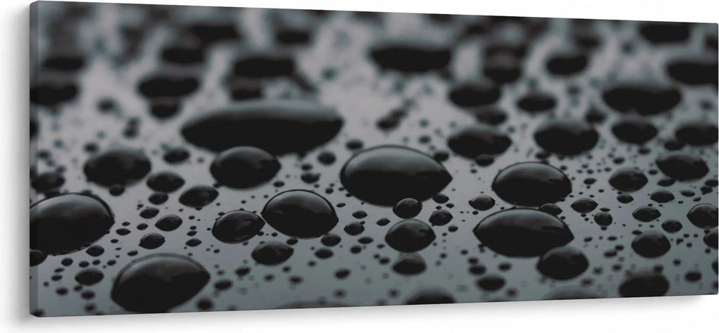 Obraz kvapiek vody (120x50 cm)