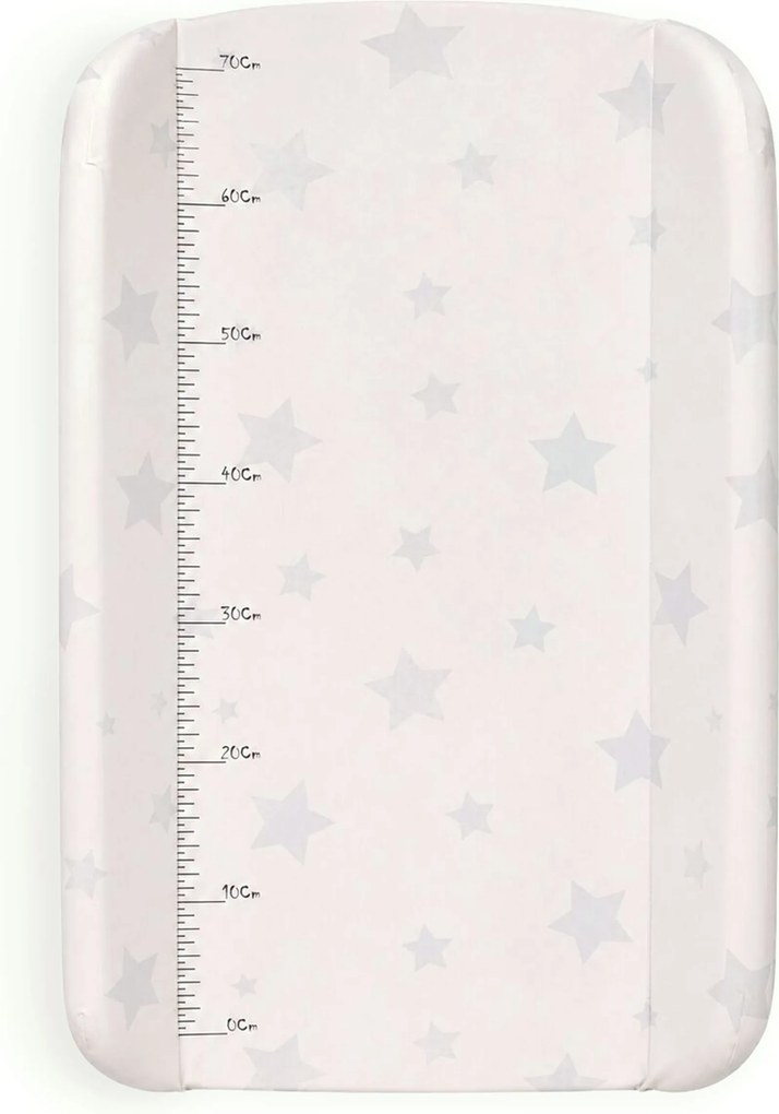 Prebaľovací nadstavec 85x50 cm ECOTOYS na postieľku/komodu, profilovaný PVC, hviezdičky