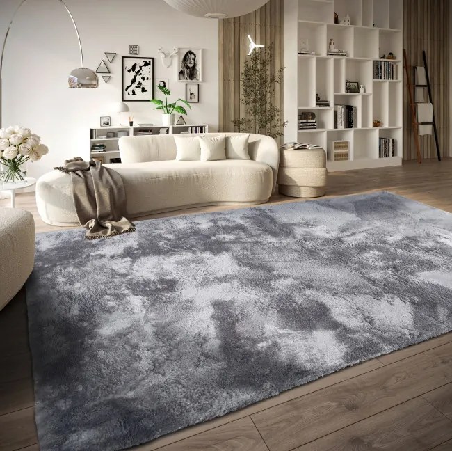 Koberec Elle Decoration COSY Calida strieborný
