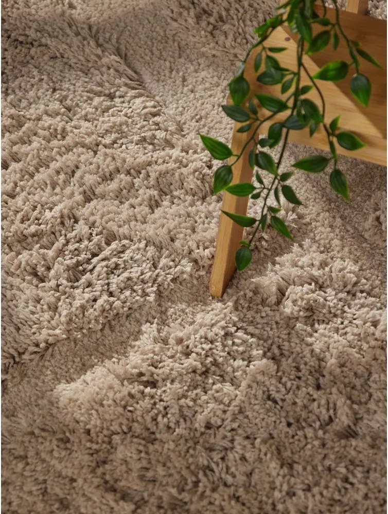 Béžový ručne tkaný okrúhly koberec ø 160 cm Lambeth Jasper – Ted Baker