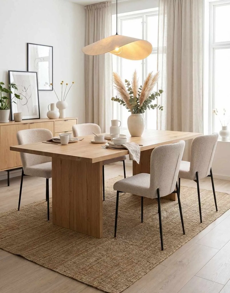 Jedálenská stolička Willow, béžová