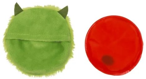 Hrejivý gélový vankúšik s plyšovým obalom Monster