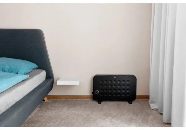 Sencor - Elektrický priamotop/konvektor 750/1250/2000W/230V termostat IP24 čierna