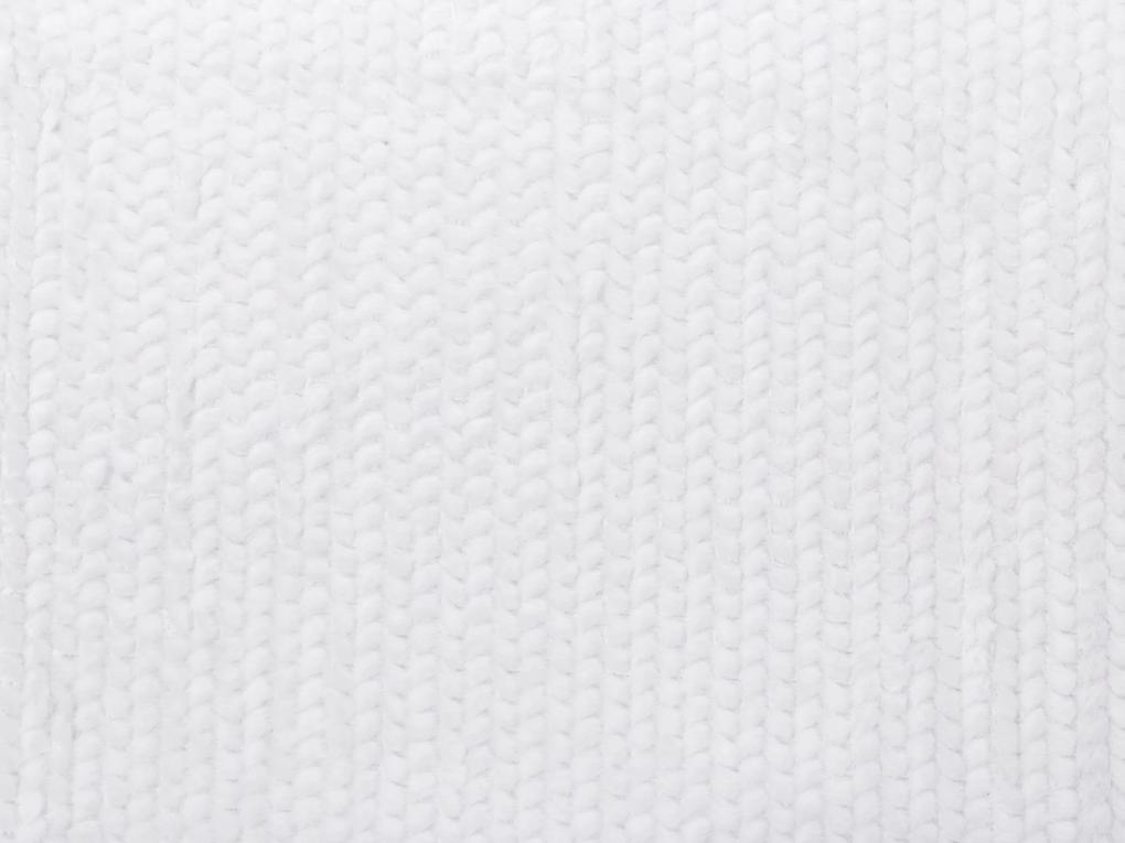 Prikrývka 200 x 220 cm biela BJAS Beliani