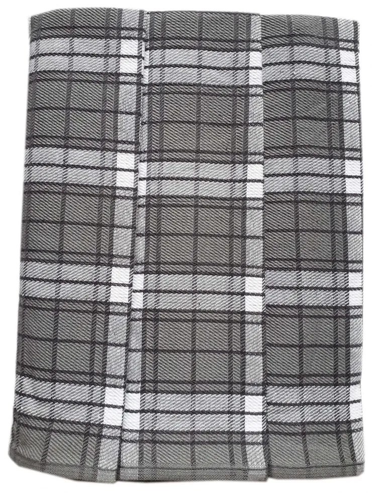 Polášek Károvaná utierka Egypt – 3 ks - č. 18 | Modrá / biela