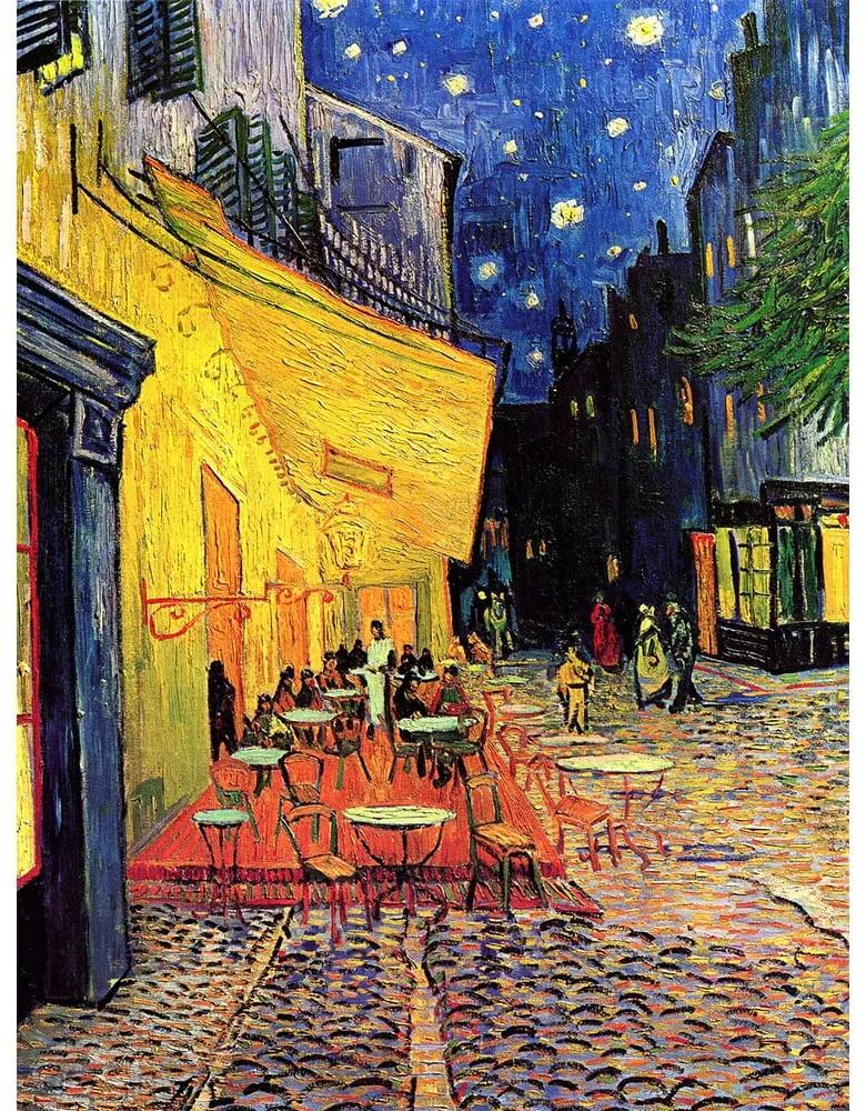Reprodukcia obrazu Vincent van Gogh - Cafe Terrace, 60 x 80 cm